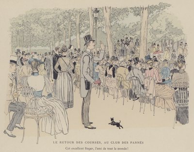Illustrazione per Paris Brillant da Maurice Charles Mathieu Bonvoisin