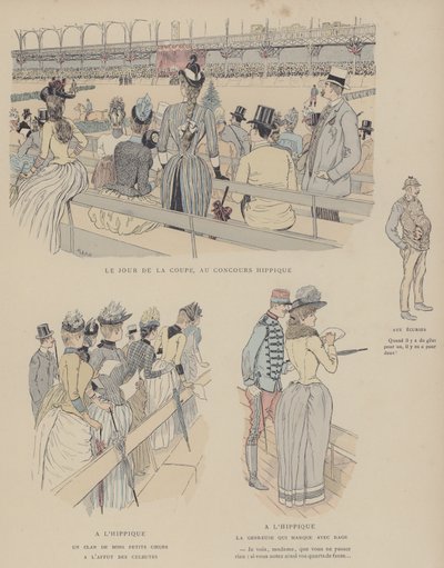 Illustrazione per Paris Brillant da Maurice Charles Mathieu Bonvoisin