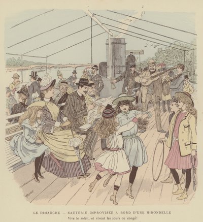 Illustrazione per Paris Brillant da Maurice Charles Mathieu Bonvoisin
