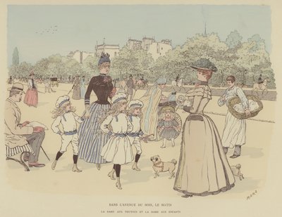 Illustrazione per Paris Brillant da Maurice Charles Mathieu Bonvoisin