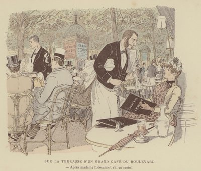 Illustrazione per Paris Brillant da Maurice Charles Mathieu Bonvoisin