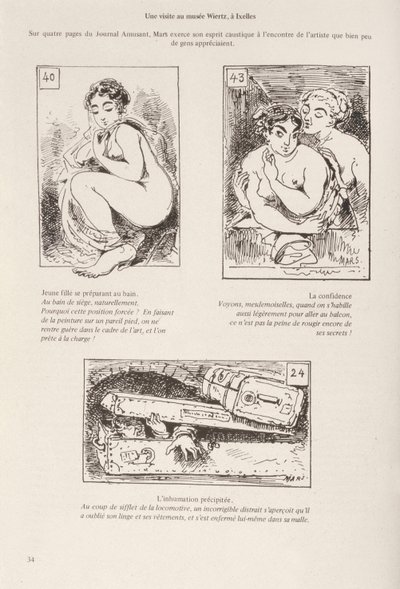 Visita al Museo Wiertz a Bruxelles da Maurice Charles Mathieu Bonvoisin