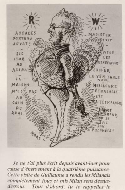 Richard Wagner, c.1875 da Maurice Charles Mathieu Bonvoisin