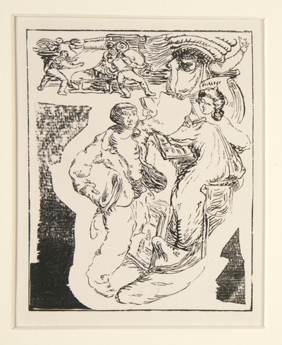 I venditori ambulanti del Pensiero; Venditore ambulante e carta, p. 29 da Maurice Delcourt