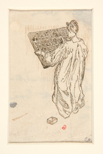Les camelots de la Pensée, illustrazione, p. 57 (versione ridotta) da Maurice Delcourt