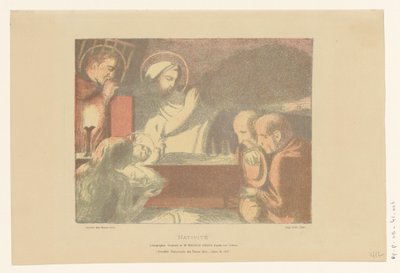 Adorazione del Bambino Gesù da Maurice Denis