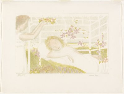 Allegoria, tavola uno da Amore da Maurice Denis