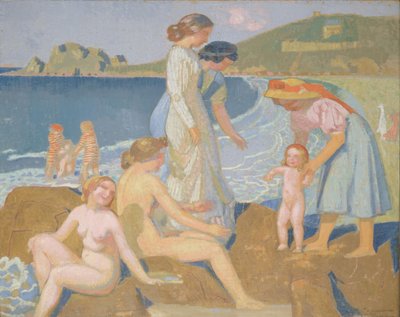 Bagnanti a Perros Guirec da Maurice Denis