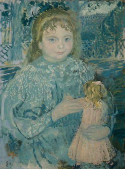 Ragazza con bambola (Thérèse Watillaux) da Maurice Denis