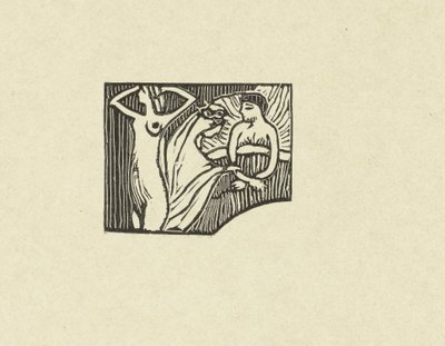 Illustrazione per una poesia dalla raccolta Sagesse di Paul Verlaine da Maurice Denis