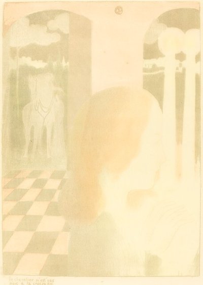 Il Cavaliere non è Morto alla Crociata da Maurice Denis