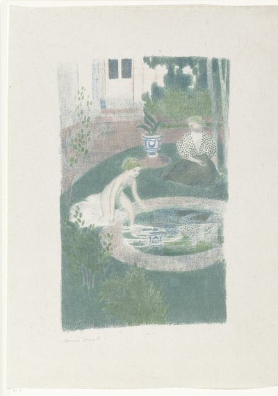 Il riflesso nella fontana da Maurice Denis