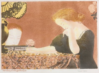 Amore: Le nostre anime, in lievi gesti, 1892-1898 pubblicato 1911 da Maurice Denis