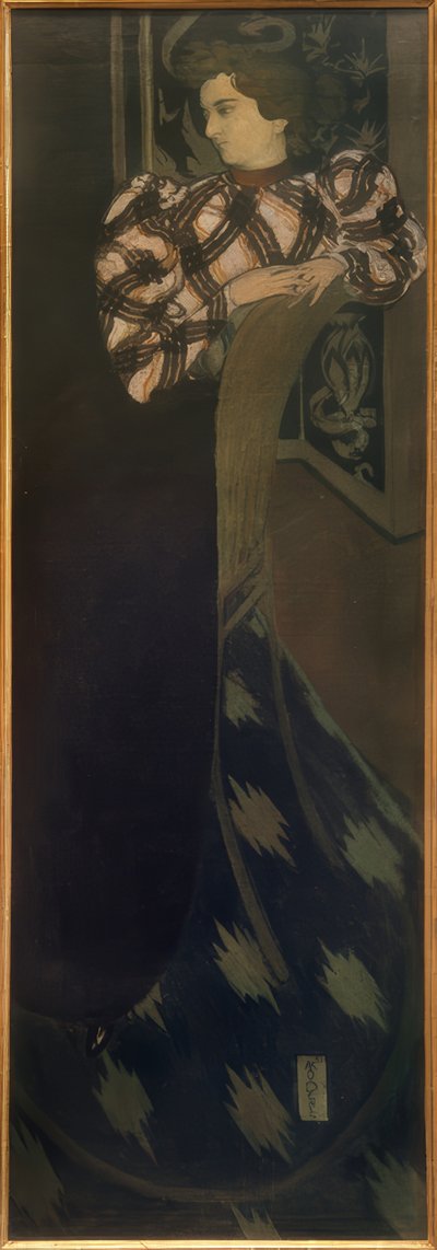 Madame Ranson in verde da Maurice Denis