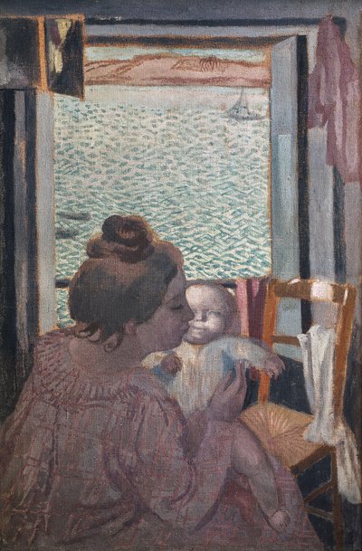 Maternità alla finestra da Maurice Denis