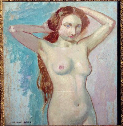 Nudo che si pettina da Maurice Denis