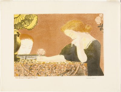Le Nostre Anime, in Gesti Languidi, tavola nove da Amore da Maurice Denis