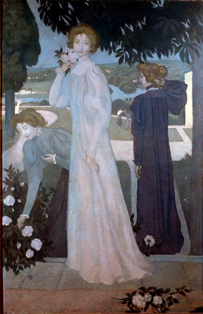 Ritratto di Yvonne Lerolle in tre aspetti da Maurice Denis