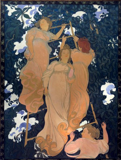 La scala nel fogliame da Maurice Denis