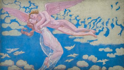 La storia di Psiche, Pannello VII. Cupido porta Psiche in cielo da Maurice Denis