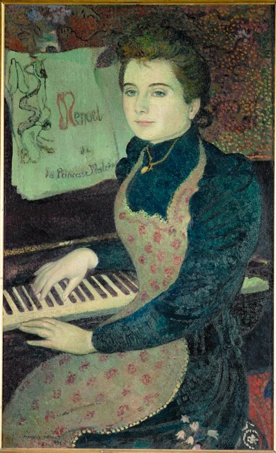 Il minuetto della principessa Maleine (pittura a olio) da Maurice Denis