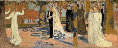 Processione Nuziale, c. 1892-c. 1893 da Maurice Denis