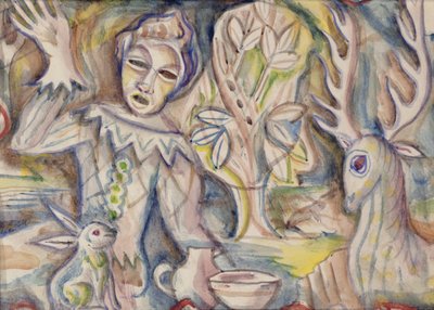 Arlecchino, c.1940-41 da Maurice Denton Welch