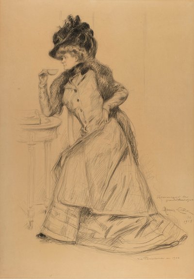 La Parisienne nel 1906 da Maurice Eliot