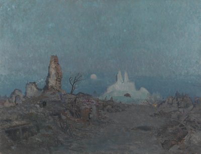 La strada affondata, Hangard, 1918 da Maurice Galbraith Cullen