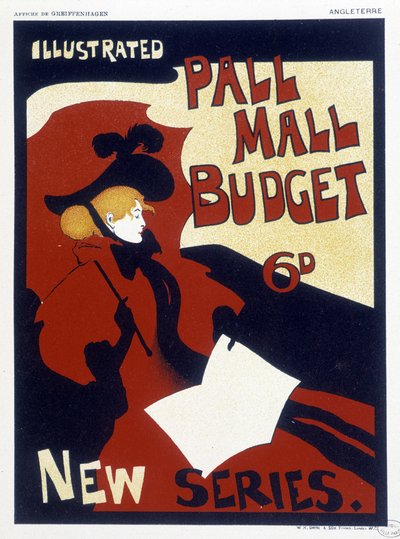 Poster per "Illustrated Pall Mall" da Maurice Greiffenhagen