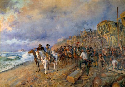 Il Primo Console Napoleone Bonaparte visita l