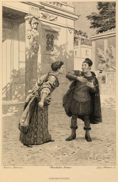 Anfitrione di Moliere da Maurice Leloir