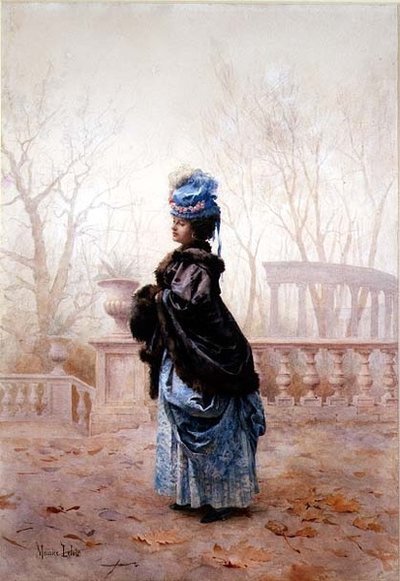 Una signora elegante da Maurice Leloir