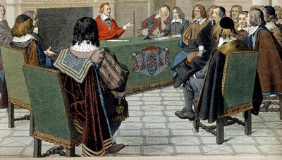 Storia della Francia: Cardinale Richelieu da Maurice Leloir