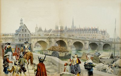 Storia della Francia: Esiliata al castello di Blois dal figlio Luigi XIII, Maria de