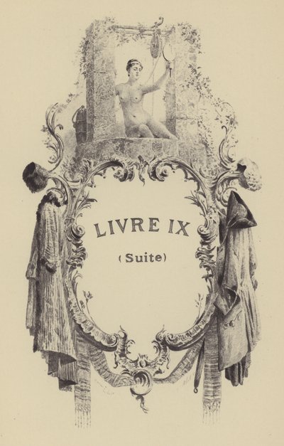 Illustrazione per il Libro IX di Les Confessions de Jean-Jacques Rousseau da Maurice Leloir