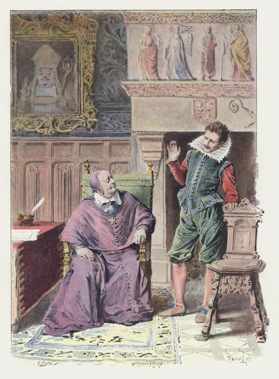 Illustrazione per Gil Blas da Maurice Leloir