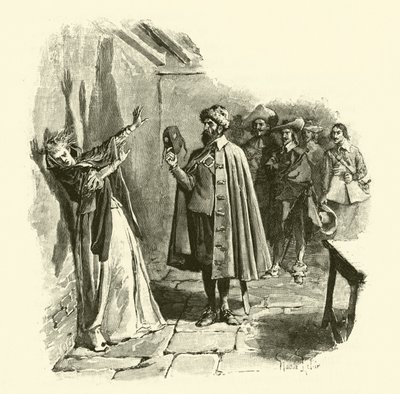 Illustrazione per I tre moschettieri da Maurice Leloir