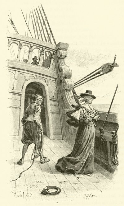 Illustrazione per I tre moschettieri da Maurice Leloir
