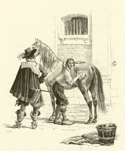 Illustrazione per I Tre Moschettieri da Maurice Leloir