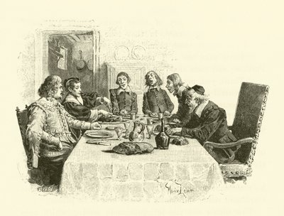 Illustrazione per I Tre Moschettieri da Maurice Leloir