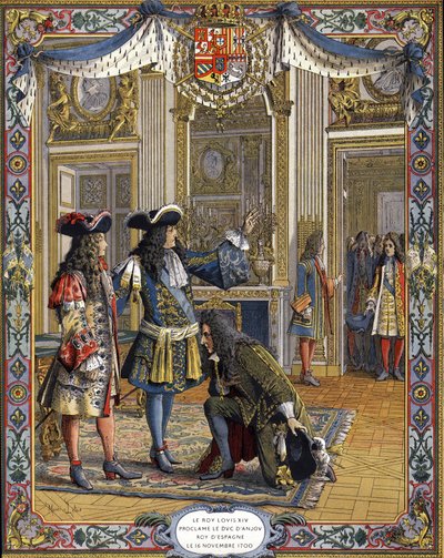 Luigi XIV, detto il Re Sole da Maurice Leloir