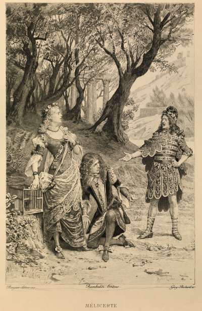 Melicerte de Moliere da Maurice Leloir