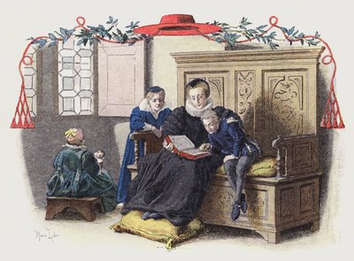 La madre di Richelieu guida le sue prime lezioni da Maurice Leloir