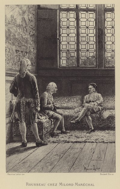Rousseau visita Georgel Keith da Maurice Leloir