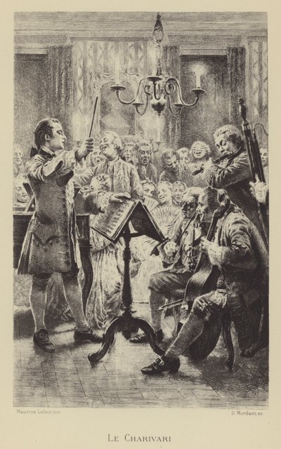 Il charivari da Maurice Leloir