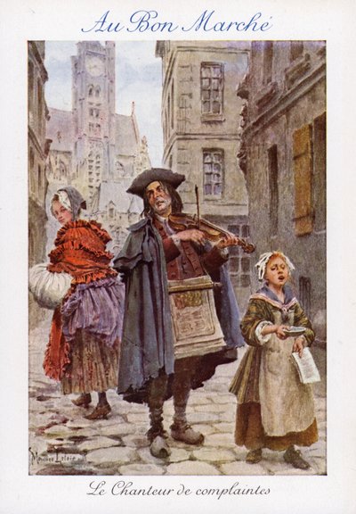 Il cantante delle lamentele da Maurice Leloir