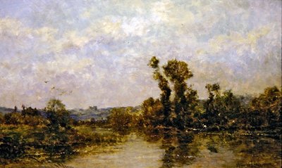 Petit bras de la Seine a Etiolles da Maurice Levis