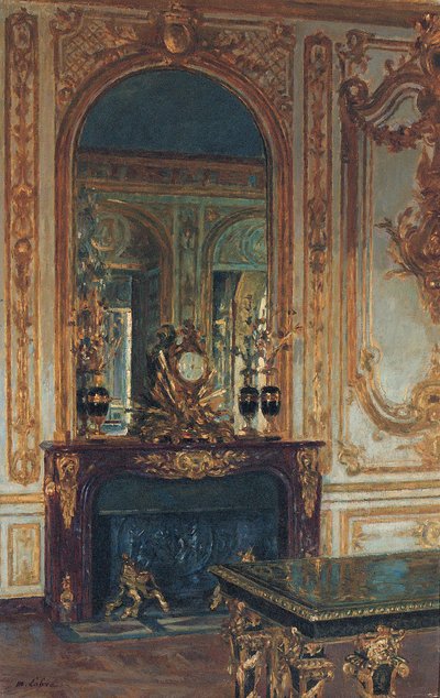 Vista interna di Versailles da Maurice Lobre