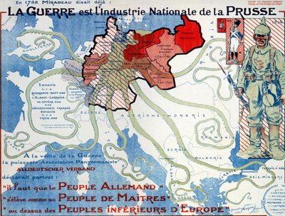 Poster di propaganda di Maurice Neumont (1868 - 1930) da Maurice Louis Henri Neumont